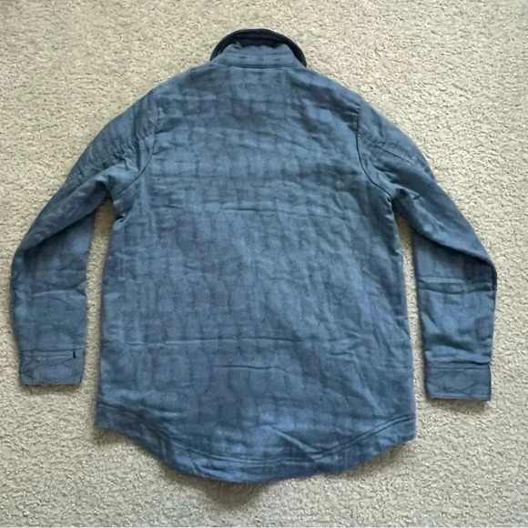 Jachs Girlfriend Ladies Quilted Shirt Jacket Women Size Small Blue 1791105 NWT - Picture 10 of 15